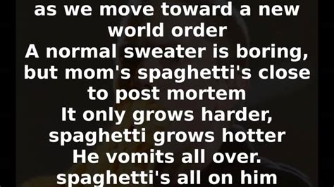 eminem lyrics mom's spaghetti